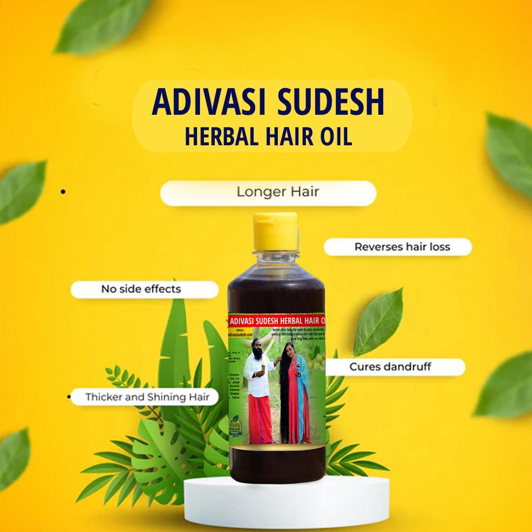 Adivasi Sudesh Hair Herbal Oil🌿