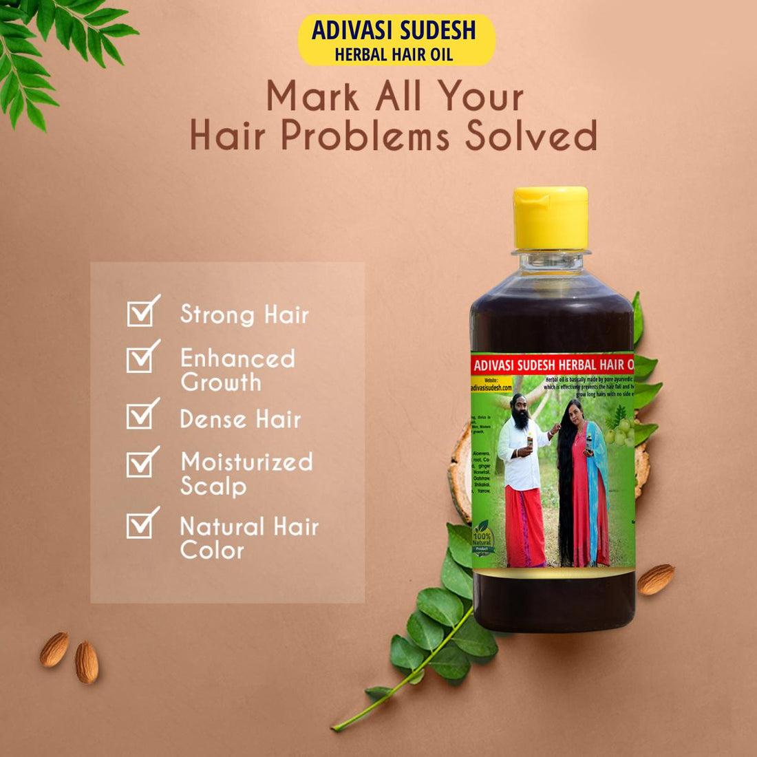 Adivasi Sudesh Hair Herbal Oil🌿